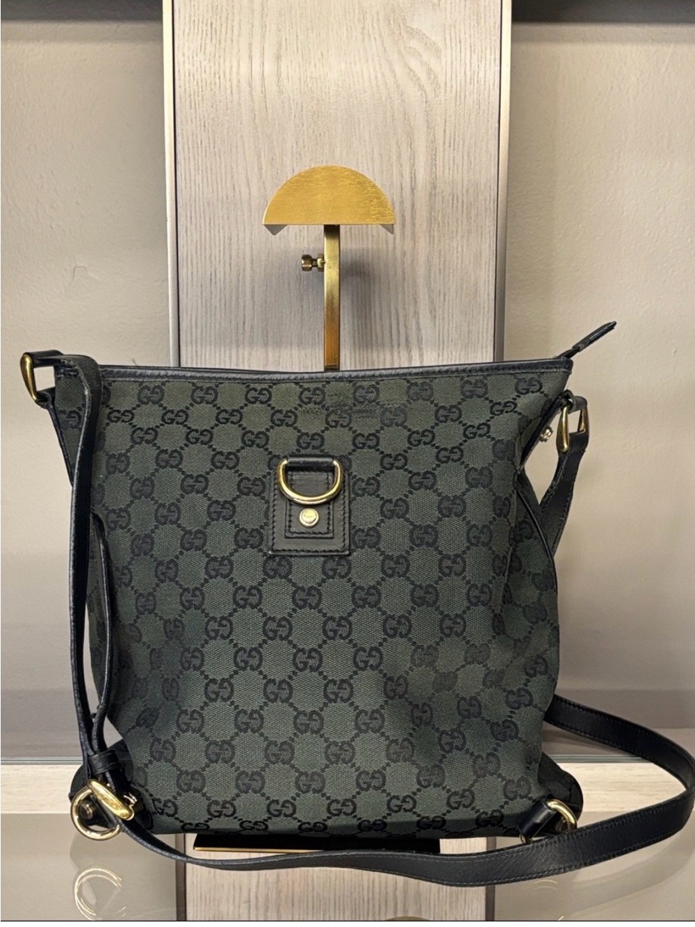 Gucci GG canvas Abbey D-ring messenger bag